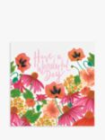 Woodmansterne Poppies & Flowers Birthday Card