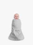 HALO SleepSack Swaddle Baby Sleeping Bag, 1.5 Tog, Heather Grey