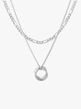 Tutti & Co Cypress Double Layer Pendant Necklace