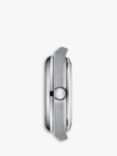 Tissot T1372071109100 Women's PRX Powermatic 80 Automatic Date Bracelet Strap Watch, Silver/Dark Green