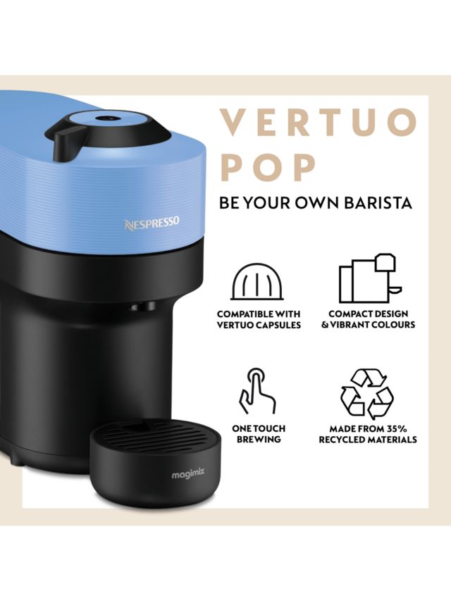 Vertuo Pop Pacific Blue & Starter Pack