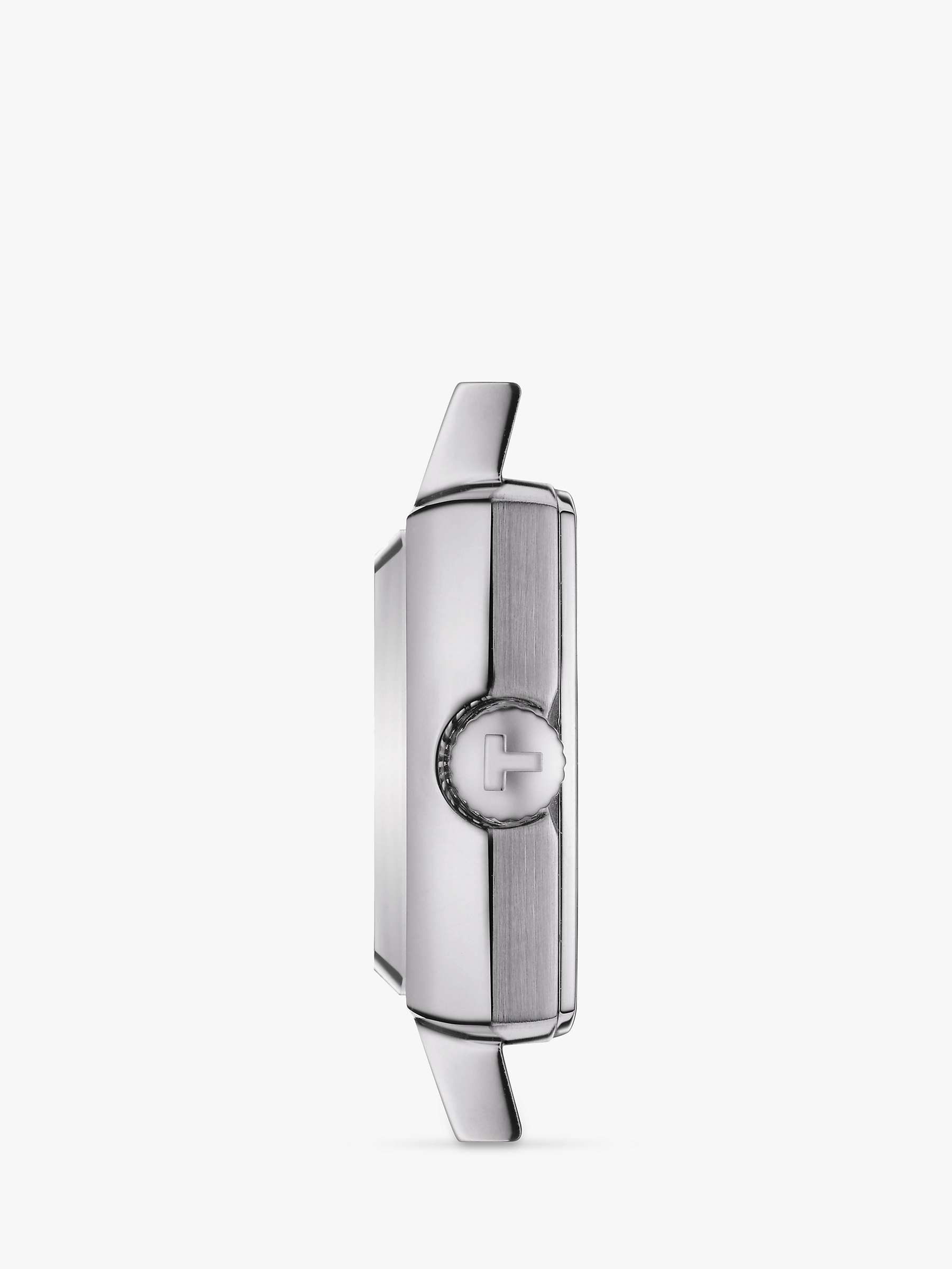 Buy Tissot T0581091103601 Women's Lovely Square Bracelet Strap Watch, Silver Online at johnlewis.com