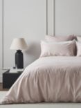 Bedfolk Classic Cotton Duvet Set, Rose