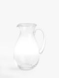 John Lewis Studio Glass Jug, 2.4L, Clear