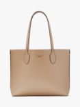 kate spade new york Bleeker Leather Tote Bag, Timeless Taupe