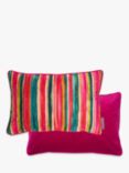 Clarissa Hulse Artist's Stripe Cushion, Rainbow