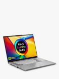 ASUS VivoBook Pro 16X Laptop, Intel Core i9 Processor, 32GB RAM, RTX 4070, 1TB SSD, 16" OLED 3.2K, Silver