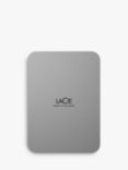 LaCie Mobile Drive Secure, 2TB, USB Type-C, Space Grey