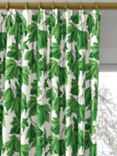 Harlequin x Sophie Robinson Dappled Leaf Made to Measure Curtains or Roman Blind, Emerald