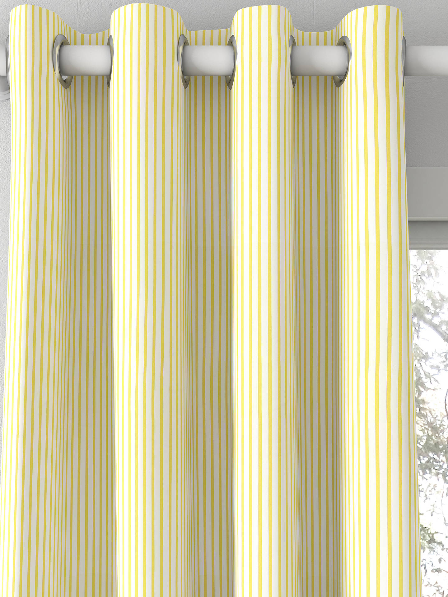 Harlequin x Sophie Robinson Ribbon Stripe Made to Measure Curtains, Citrine