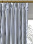 Harlequin x Sophie Robinson Ribbon Stripe Made to Measure Curtains or Roman Blind, Lapis