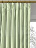 Harlequin Ribbon Stripe Made to Measure Curtains or Roman Blind, Peridot
