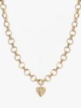 Tutti & Co Precious Heart Necklace, Gold