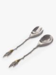 Culinary Concepts Olive Salad Servers Set, Nickel