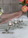 Culinary Concepts Metal Branch Tealight Holder, Silver