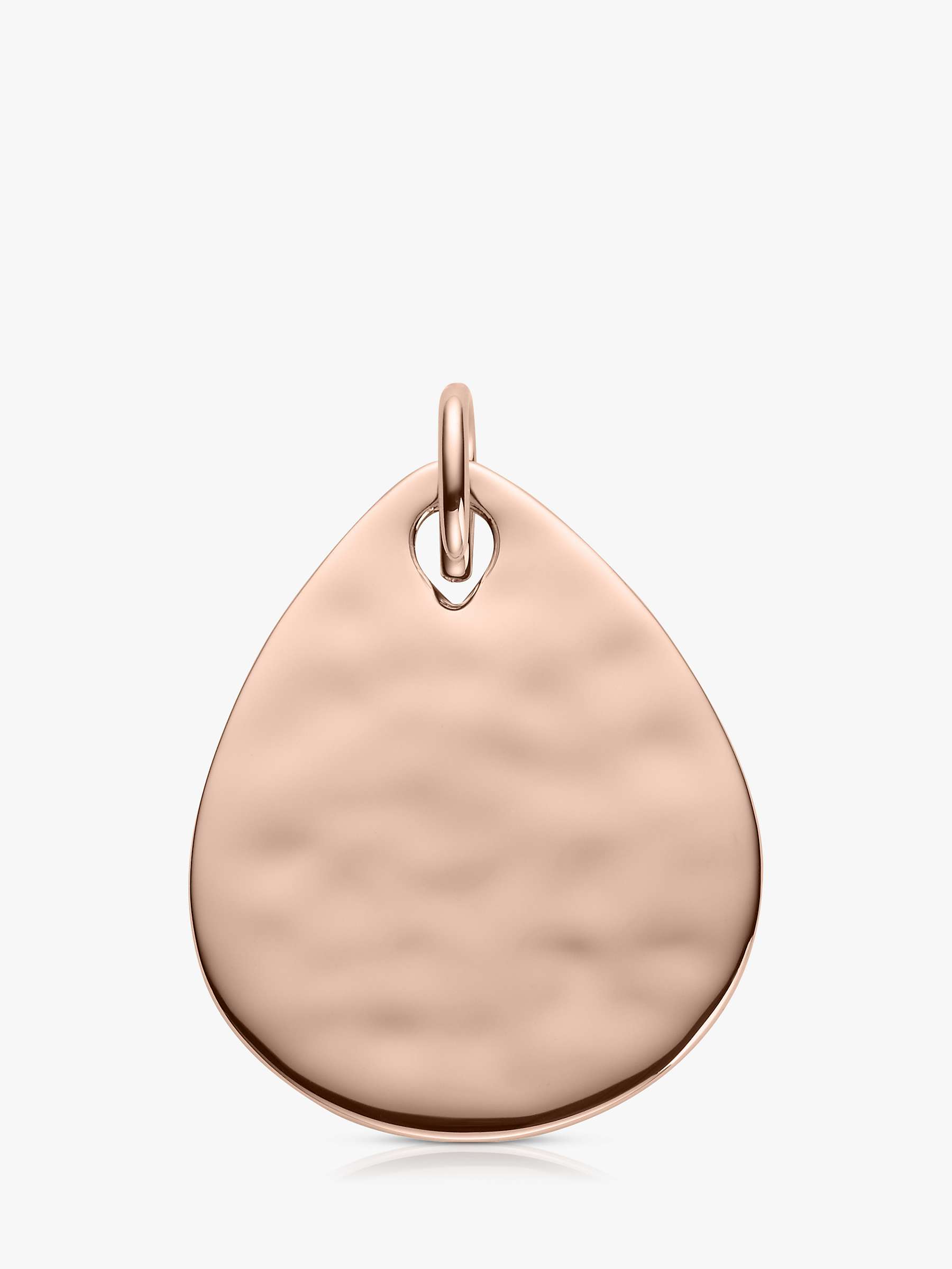 Buy Monica Vinader Ziggy Petal Charm, Rose Gold Online at johnlewis.com