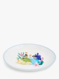 Disney Princess Kids' Porcelain Plate, 20cm, Blue/Multi