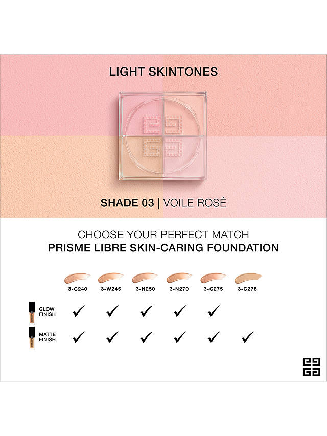 Givenchy Prisme Libre Mini 4-Colour Loose Powder, 03 Voile Rosé 5