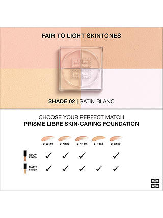 Givenchy Prisme Libre Mini 4-Colour Loose Powder, 02 Satin Blanc 5