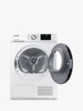 Samsung Series 5+ DV90BBA245 Heat Pump Tumble Dryer, 9kg Load, White