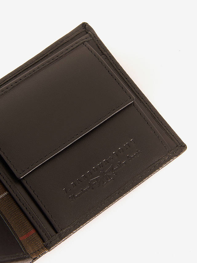Barbour Debossed Logo Billfold Wallet, Black