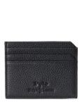 Polo Ralph Lauren Pebbled Leather Card Holder, Black