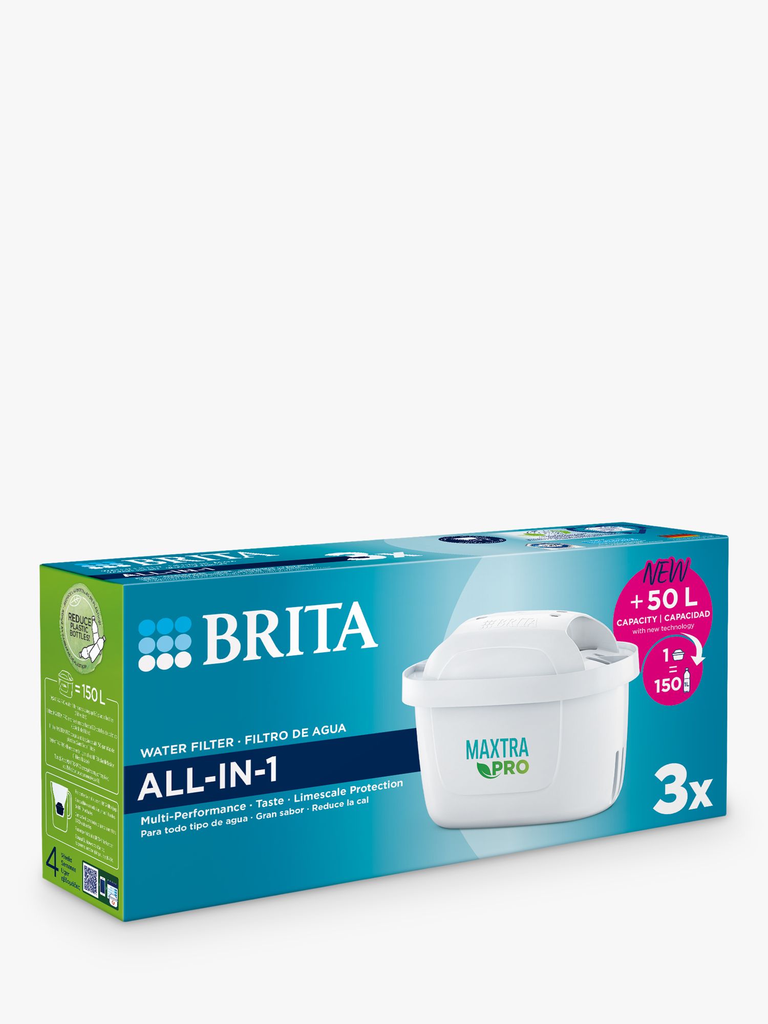 BRITA MAXTRA PRO Limescale Expert Water Filter Cartridge 3pk