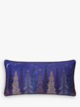 Sara Miller Winter Wonderland Cushion, Blue