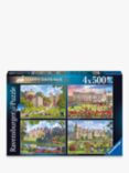 Ravensburger Happy Days No.5 Royal Residences Jigsaw Puzzles, 500 Pieces each