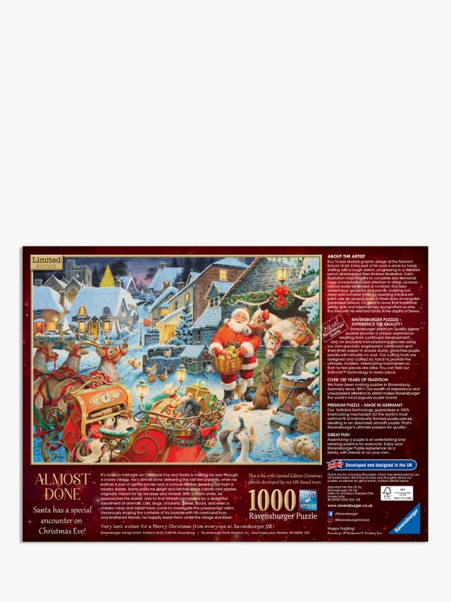 Ravensburger Christmastime 1000 Piece Puzzle – The Puzzle Collections