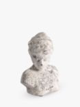 One.World Birkdale Bust Sculpture, H30cm, Natural Stone