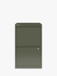 Bisley Home Filer 2 Drawer Filing Cabinet, Olive Green