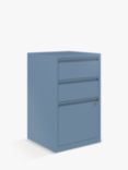 Bisley 3 Drawer Home Filer, Blue