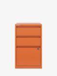 Bisley 3 Drawer Home Filer, Bisley Orange