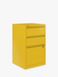 Bisley 3 Drawer Home Filer, Yellow