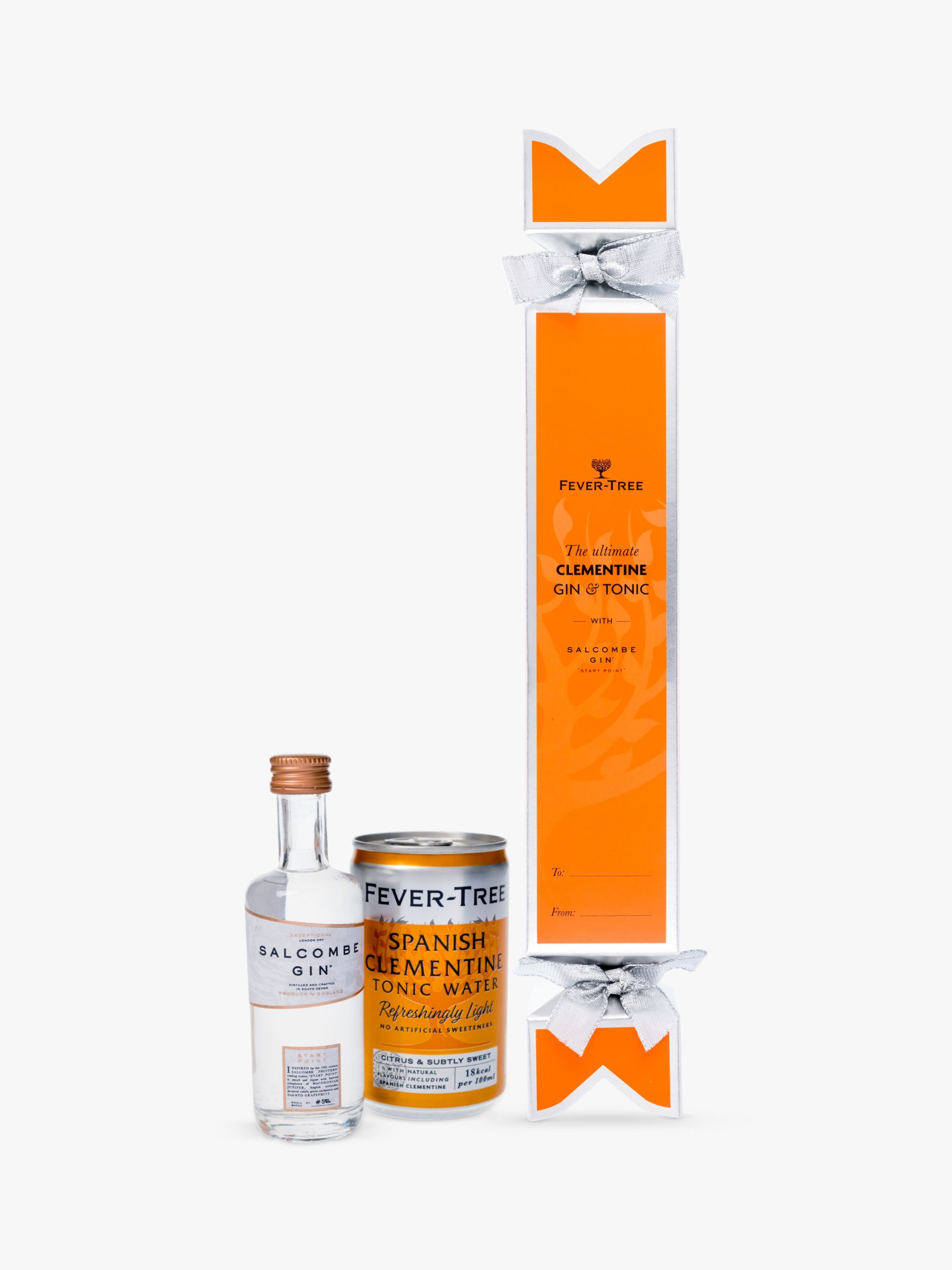 Fever-Tree Salcombe Clementine Gin & Tonic Cracker, 5/15cl