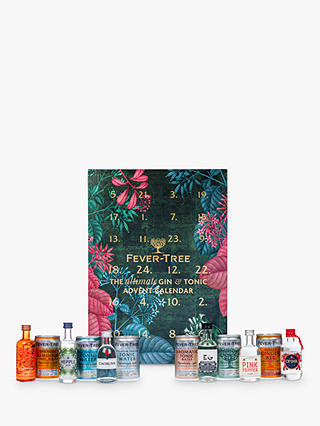 Fever Tree Gin &Tonic Advent Calendar, 12x 5cl/12x 15cl