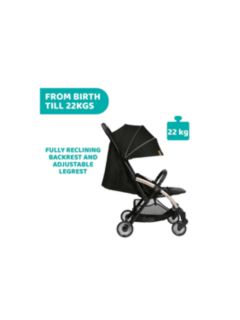 Chicco Goody Plus Stroller, Black Re-Lux