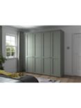 John Lewis Marlow 200cm Hinged Wardrobe, Sage Green