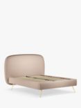 John Lewis Austin Upholstered Bed Frame, Super King Size, Cotton Effect Pink