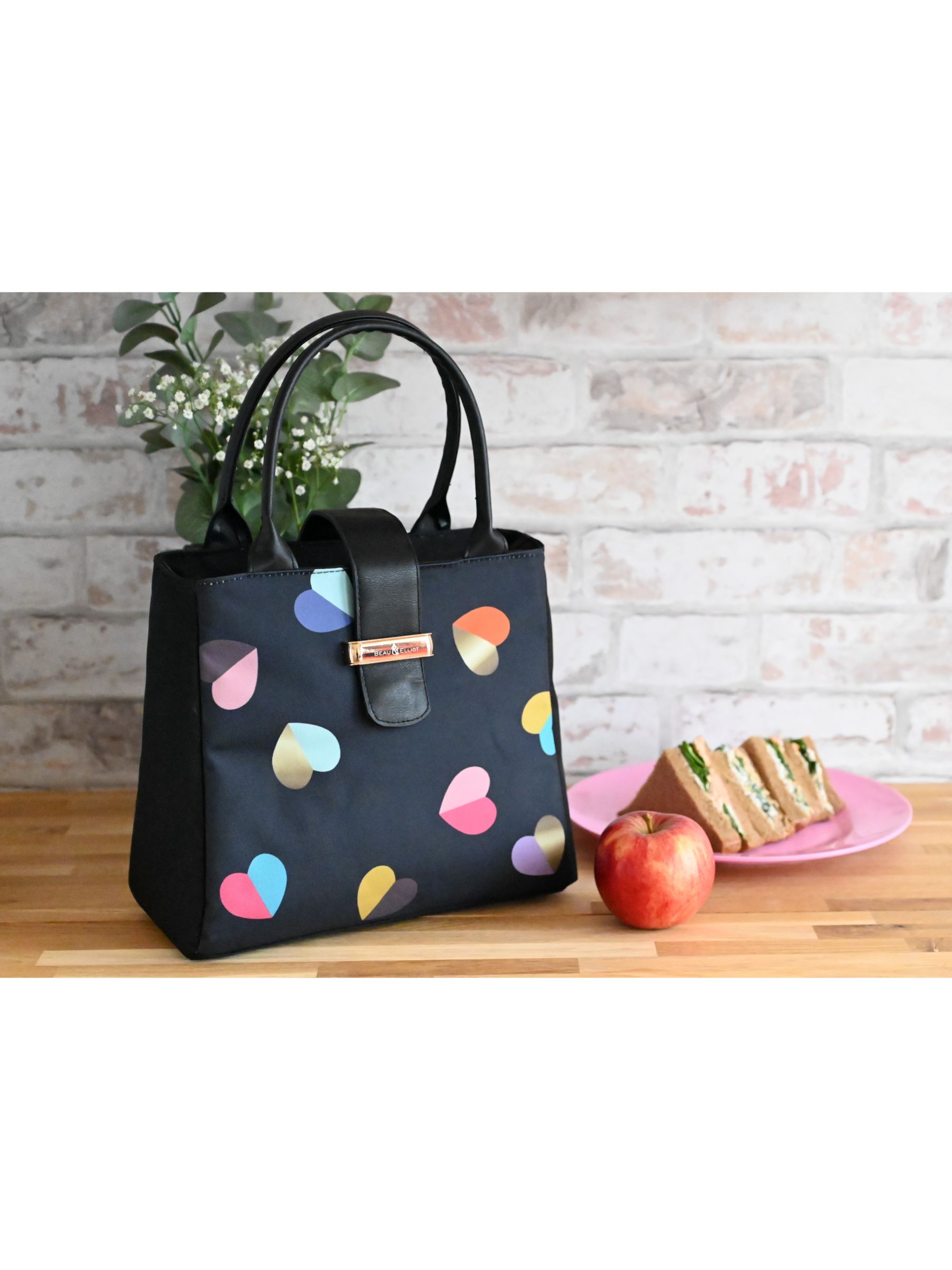 Insulated Lunch Bags Designer Tote - Beau & Elliot