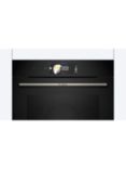 Bosch Series 8 HBG7784B1 Built-In Electric Self Cleaning Single Oven, Black