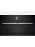 Bosch Series 8 CSG7361B1 Built In Compact Electric Oven with Steam, Black