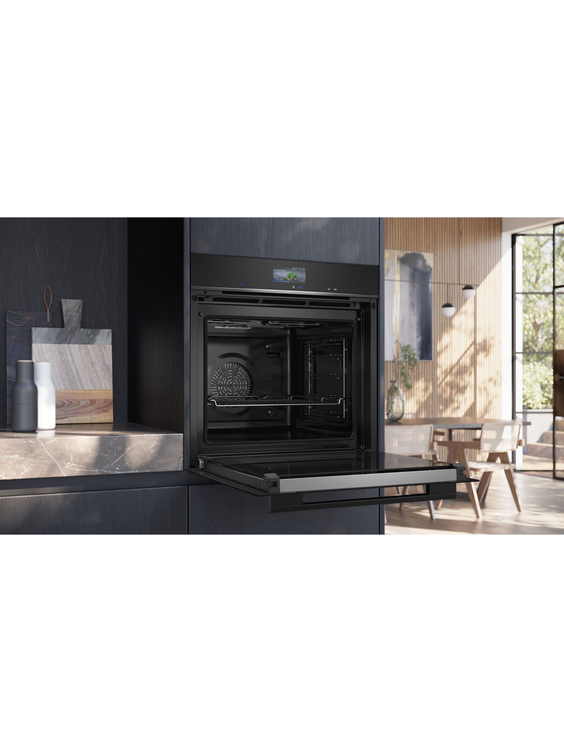 Siemens iQ7+ HB776G1B1B BuiltIn Pyrolitic Self Cleaning Electric Oven