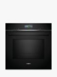 Siemens iQ700 HM776G1B1B Built In Electric Oven with Microwave Function, Black