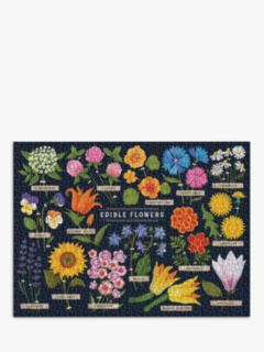 Edible Flowers 1000 Piece Puzzle
