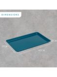 Jamie Oliver by Tefal Carbon Steel Non-Stick Baking Tray, 40cm, Blue