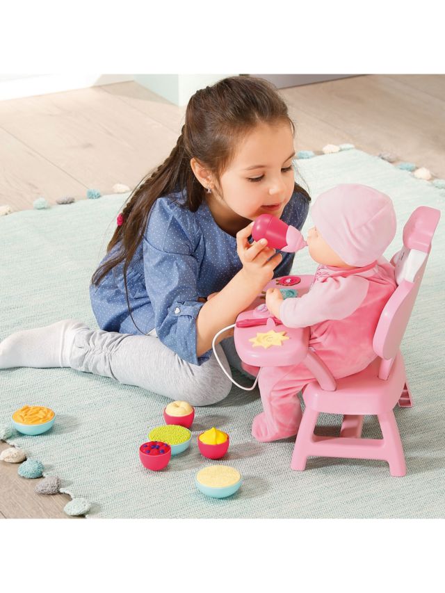 Baby annabell best sale table feeding chair