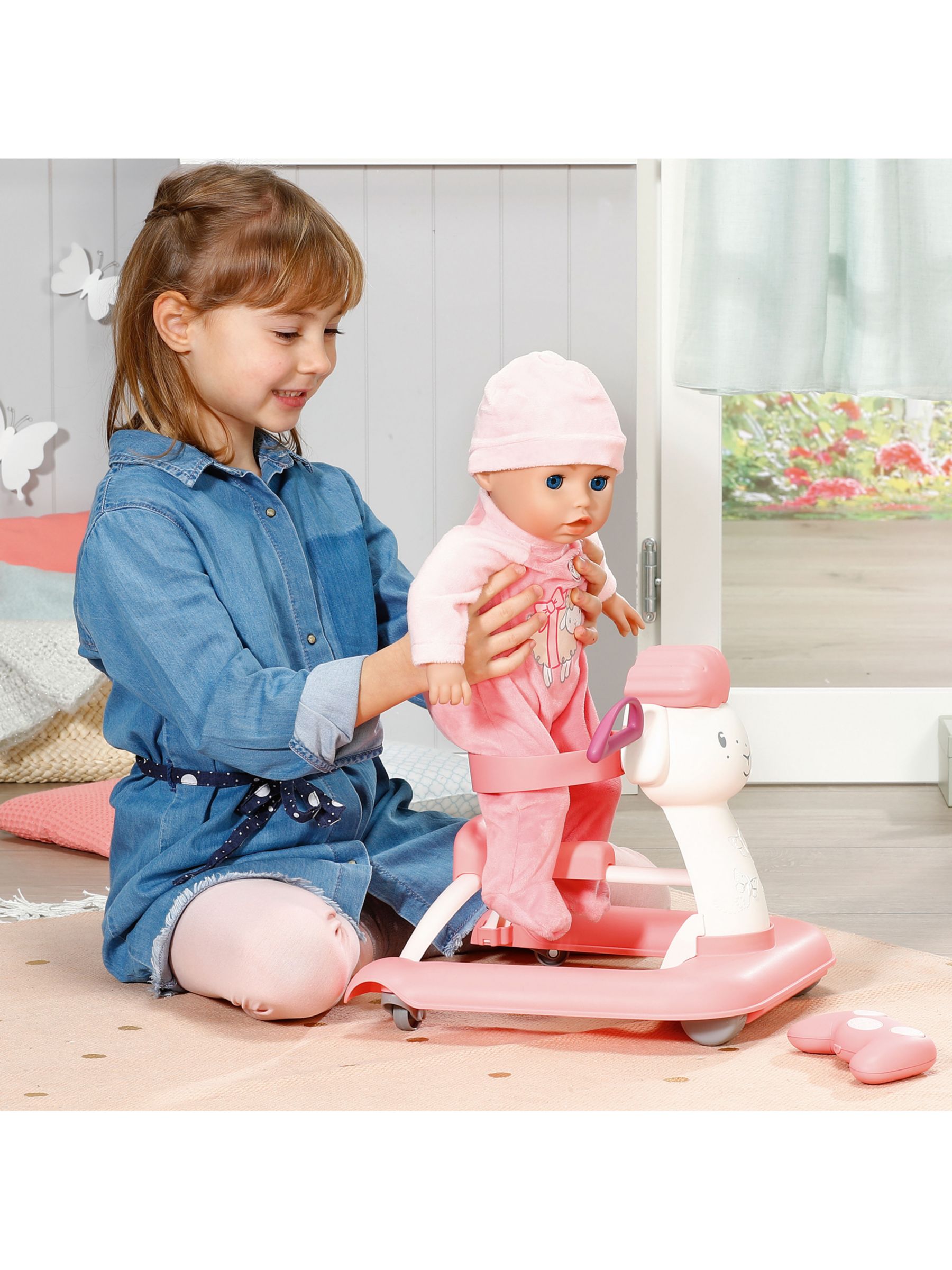 Doll cheap baby walker