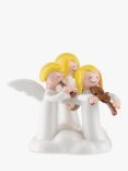 Alessi Christmas Band Angels Porcelain Ornament, White/Multi